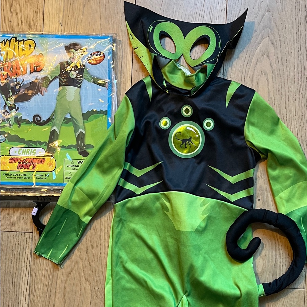 Wild Kratts Chris Spider Monkey Costume - For Ages 4 Years and Up - Picture 2 of 9